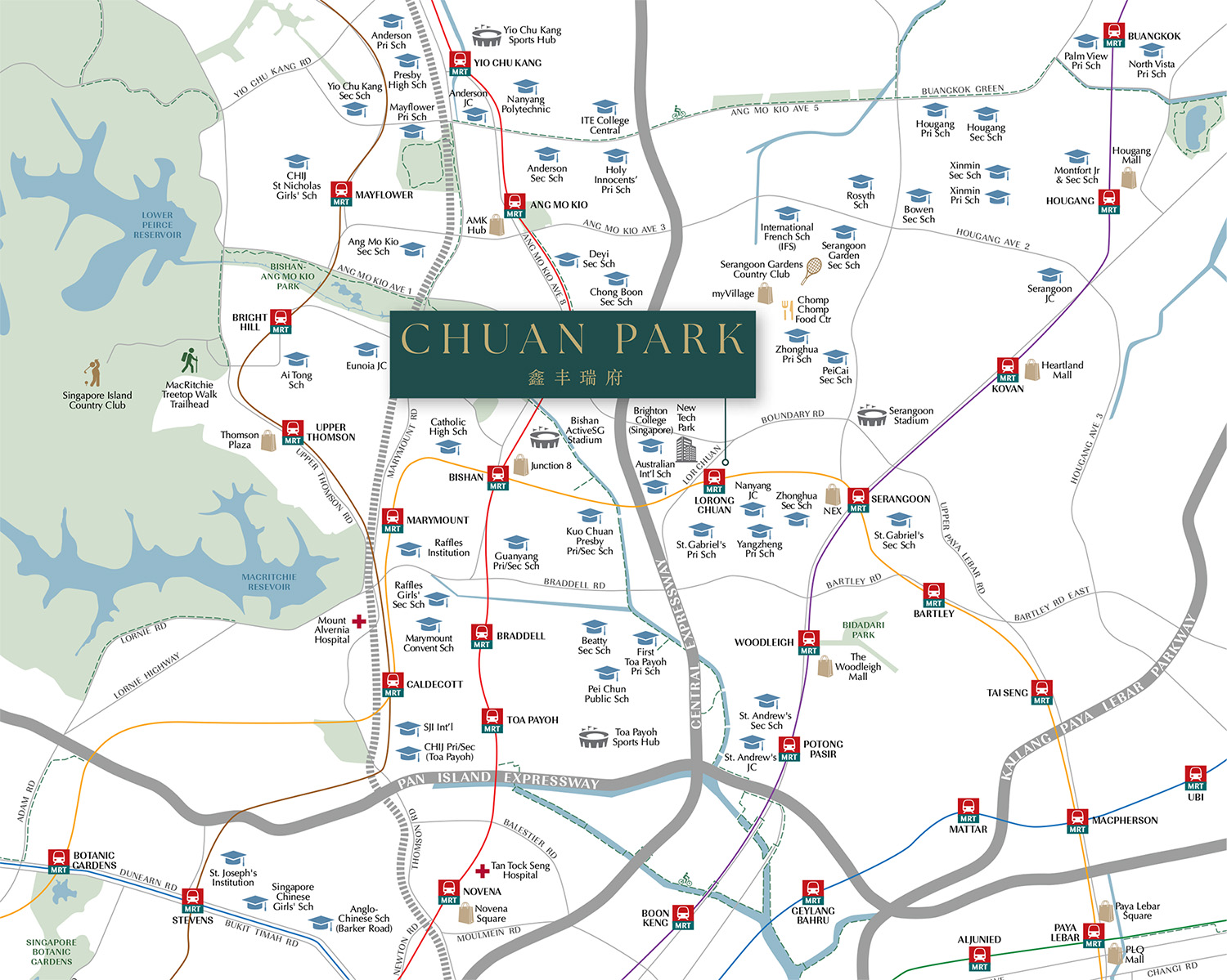 chuan-park-location-map