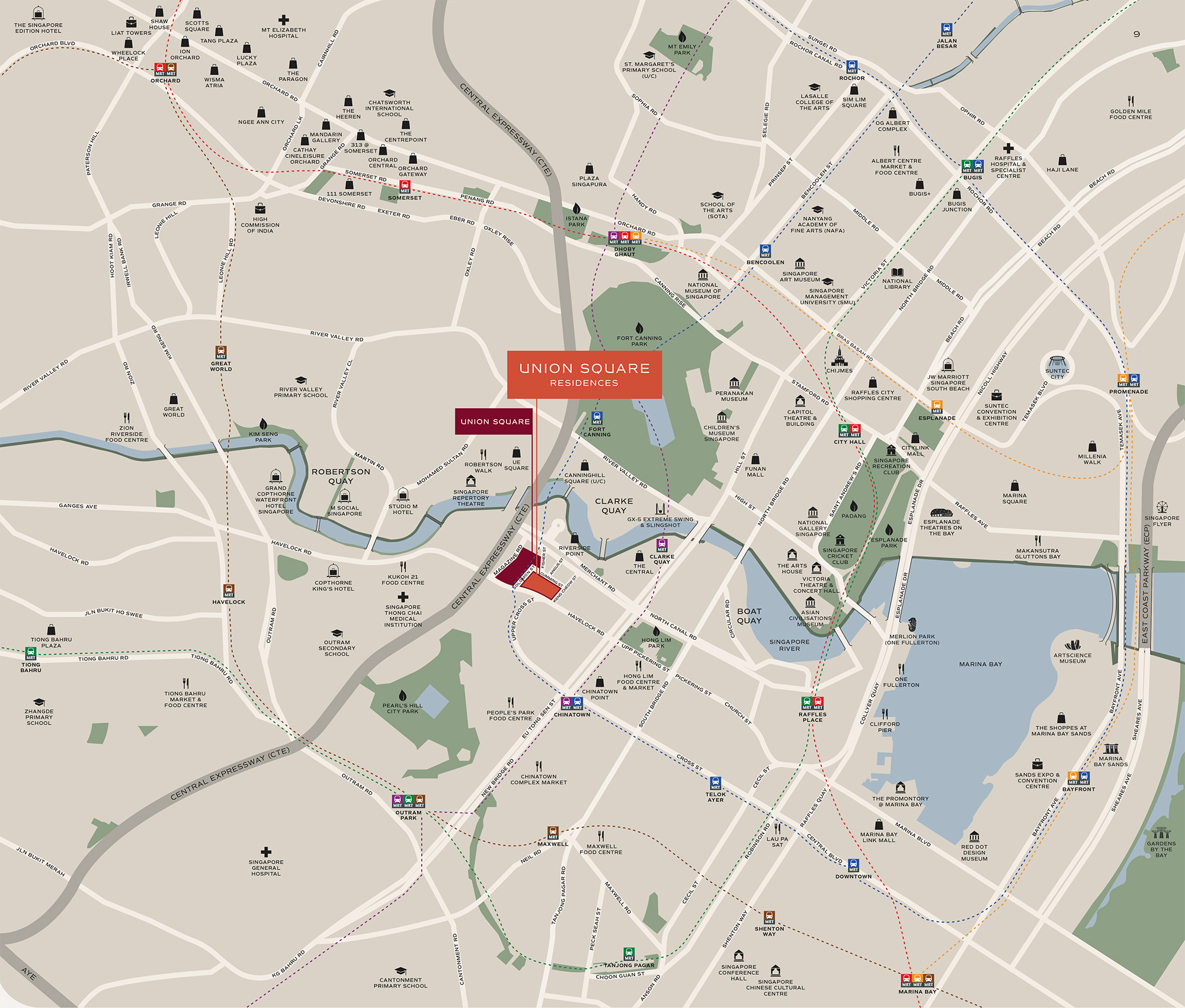 union-square-residences-location-map