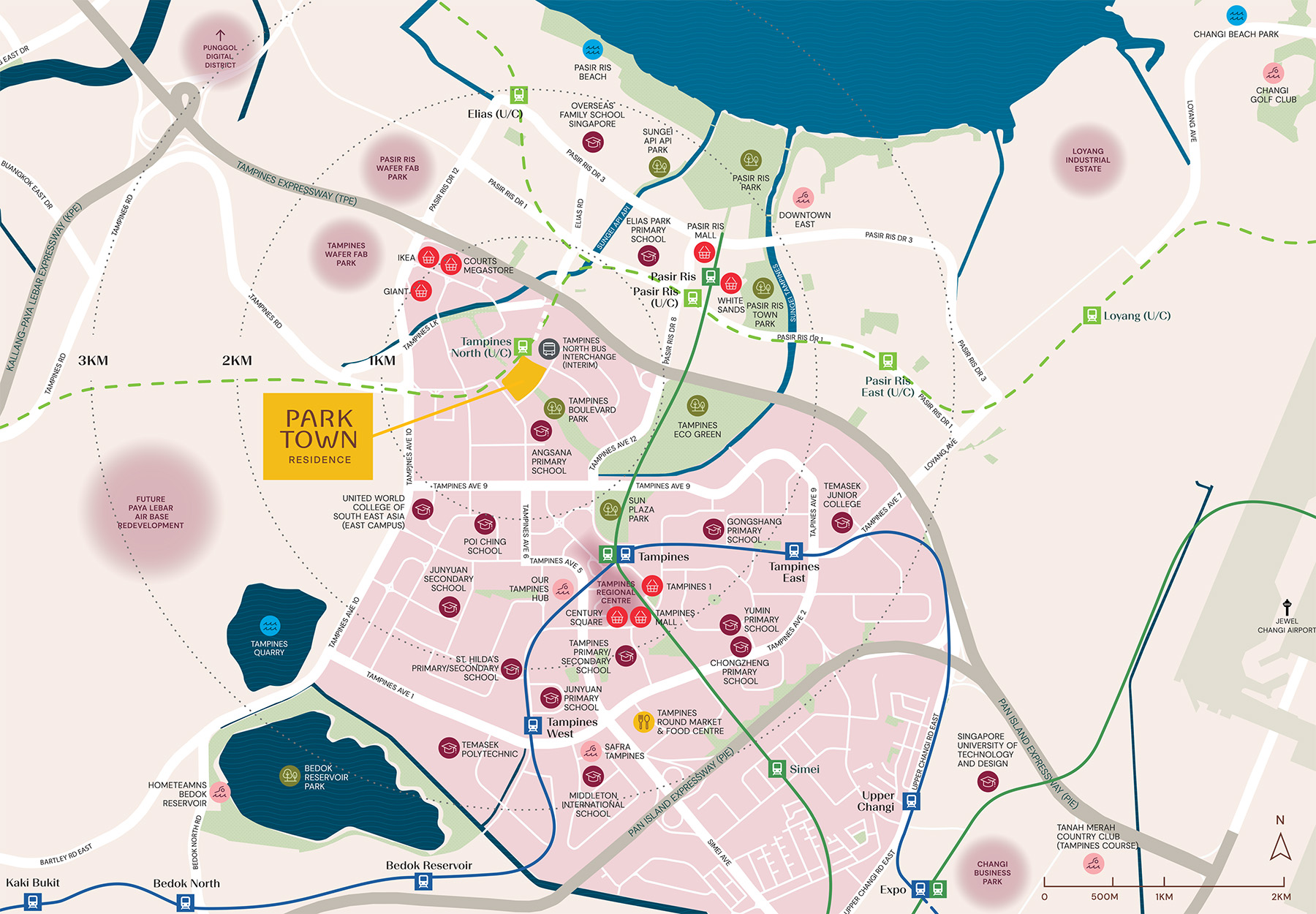 parktown-residence-location-map